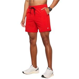 Fabletics L Heated Red The Infinite Short With 7” Inseam